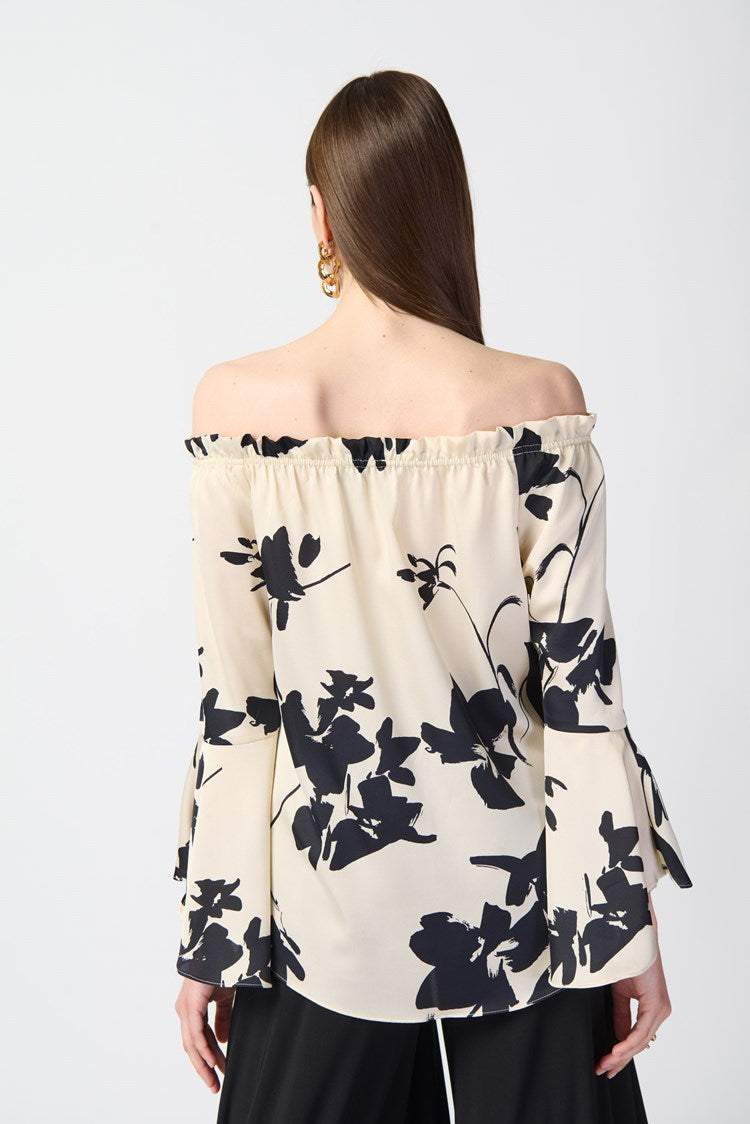 FLORAL OFF THE SHOULDER TOP