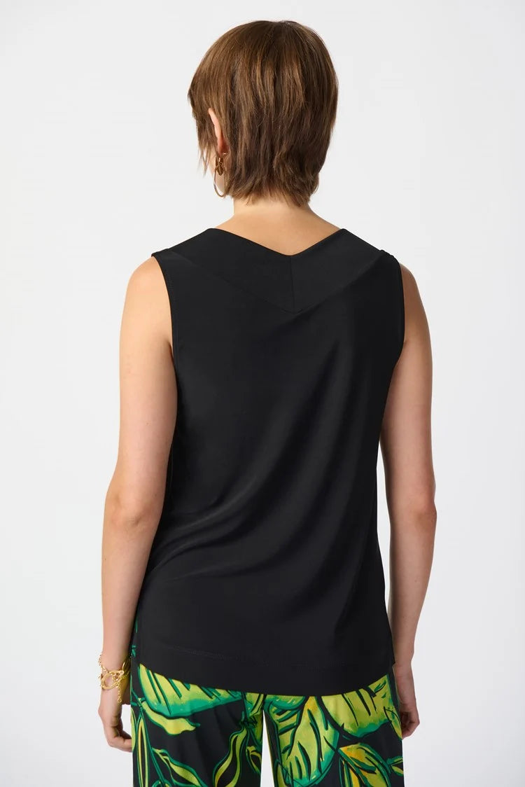 SILKY V-NECK TANK