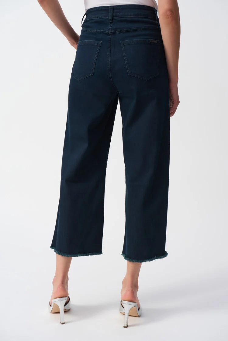 RHINESTONE CULOTTE JEAN