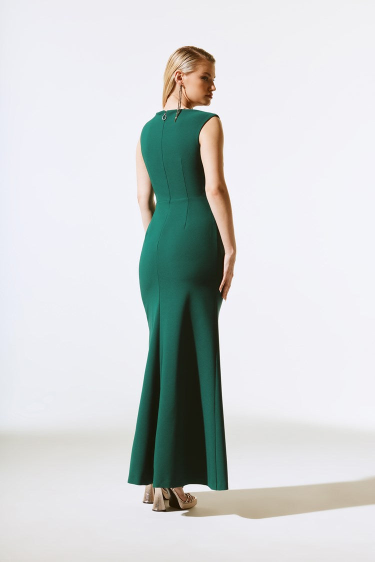 TWILL TRUMPET GOWN