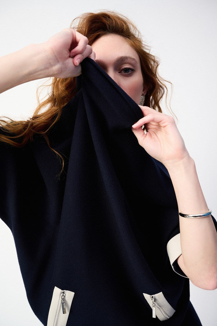 FUNNEL NECK SWEATER