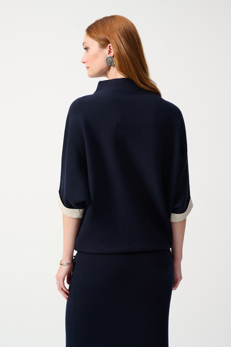 FUNNEL NECK SWEATER