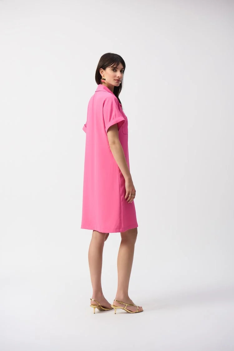 WOVEN SHIRT DRESS
