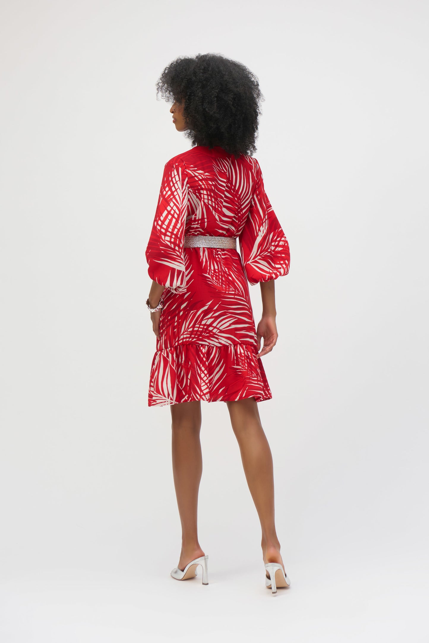 TROPICAL PRINT DRESS