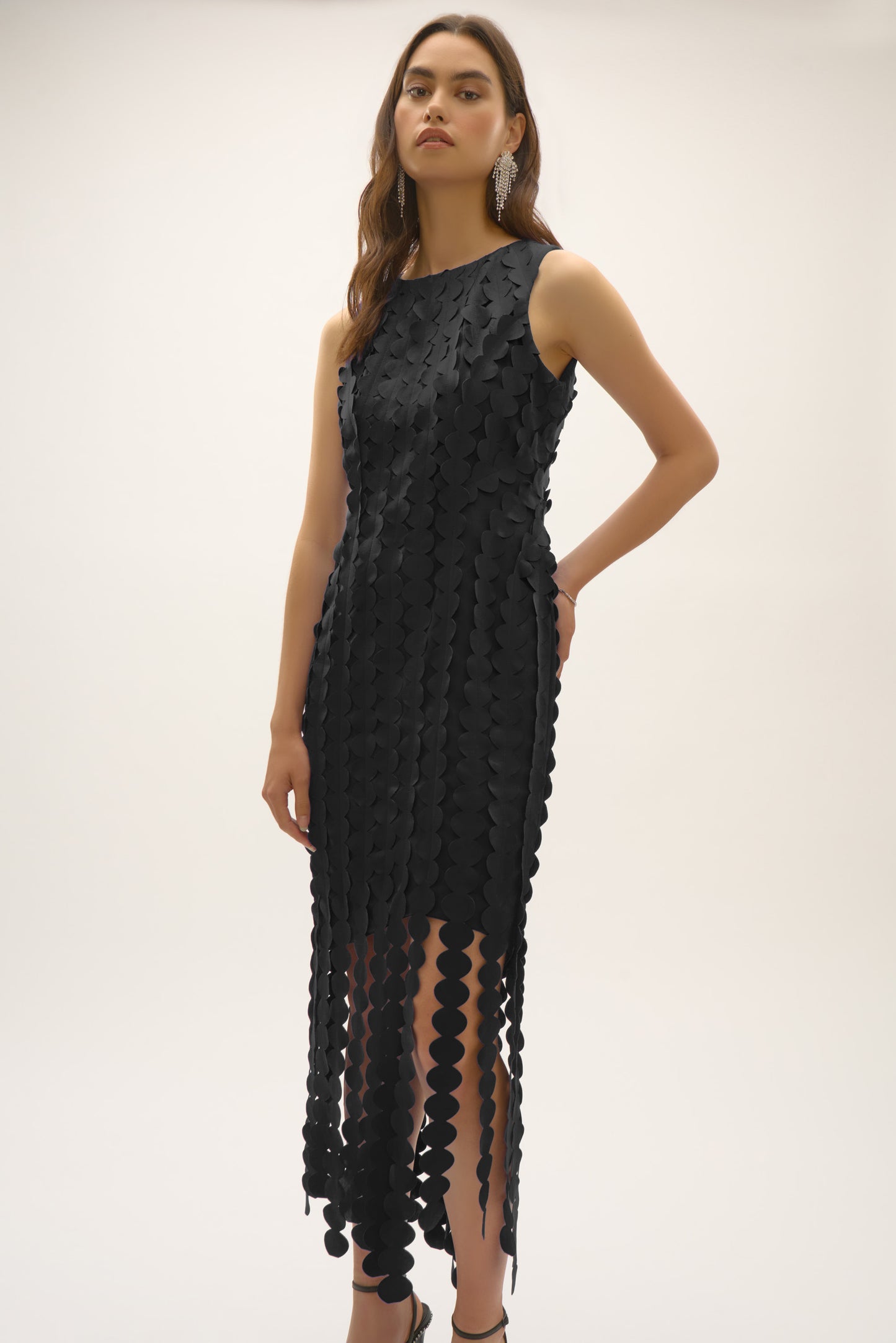 CIRCLE FRINGE DRESS