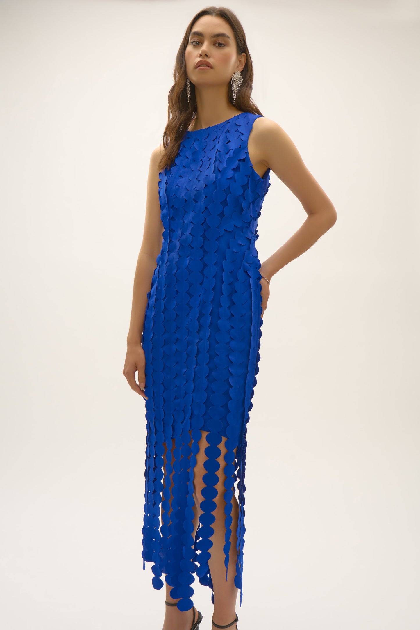 CIRCLE FRINGE DRESS