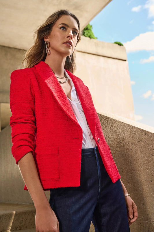 BOUCLE BLAZER
