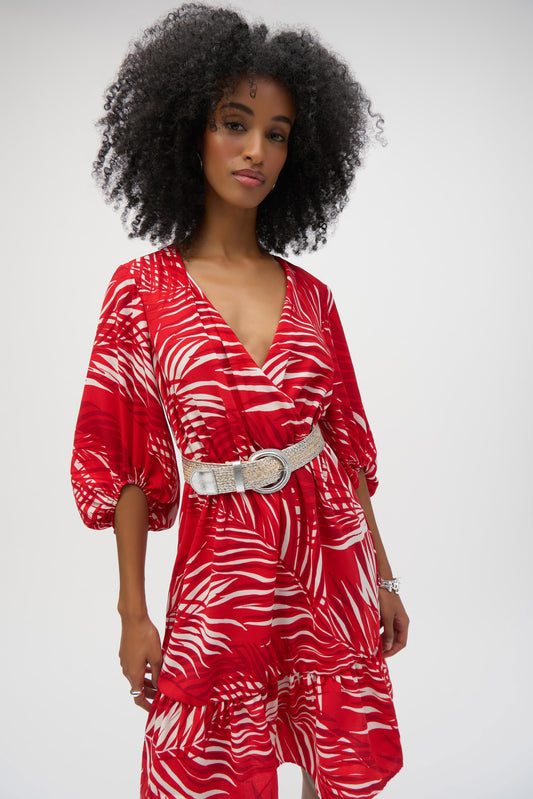 TROPICAL PRINT DRESS