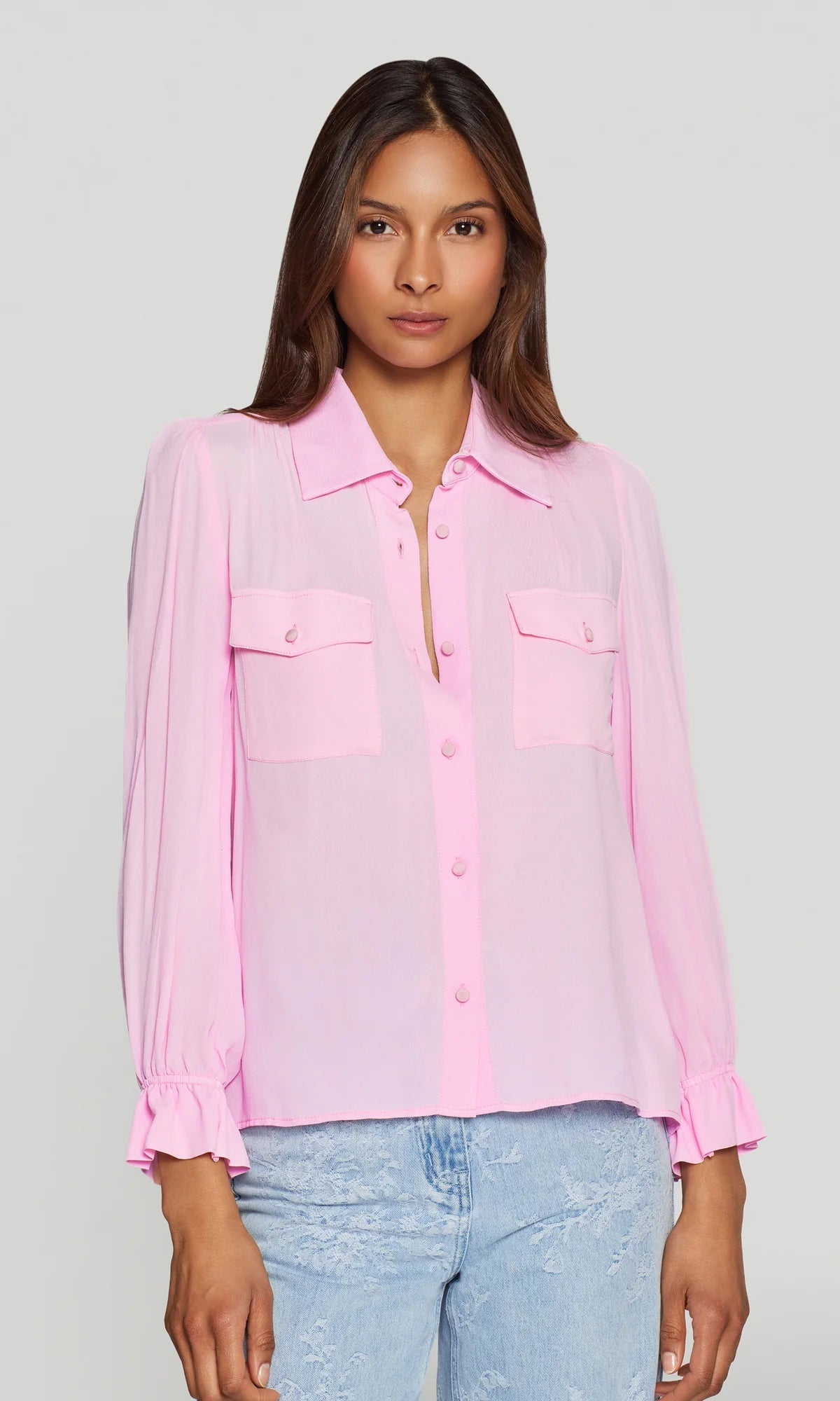 BUTTON UP BLOUSE