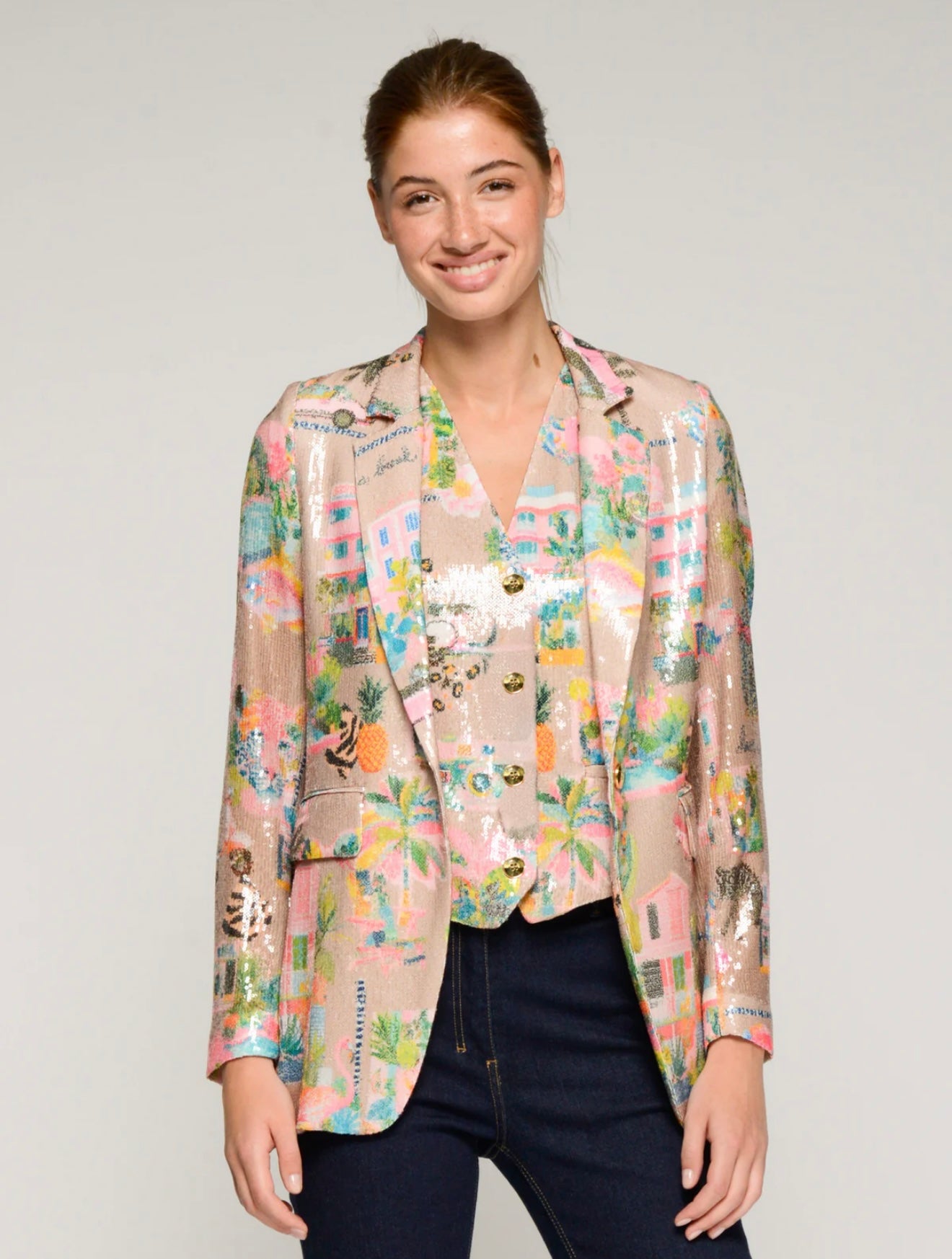 Sequin Blazer