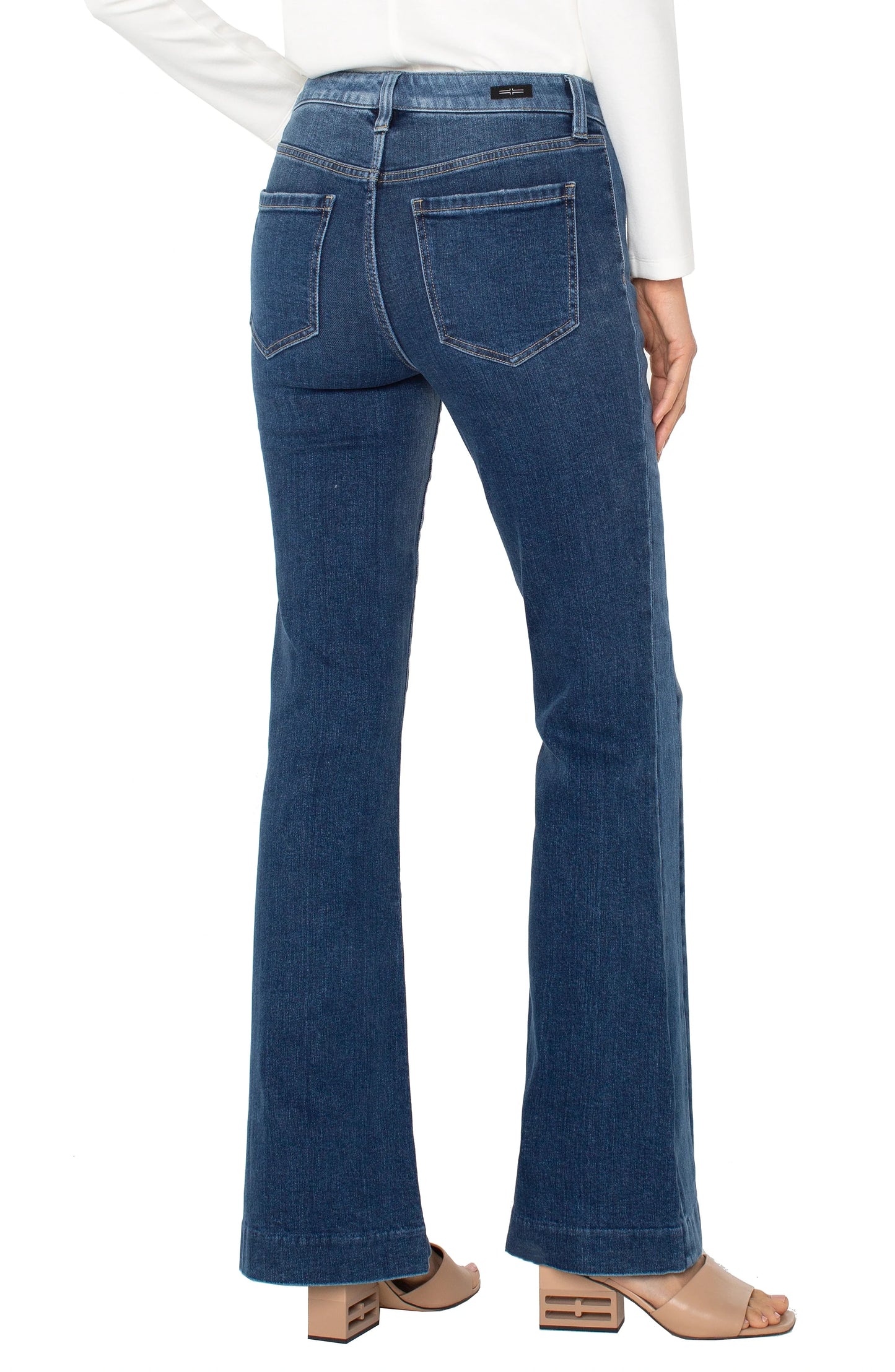 FLARE COLOR BLOCK JEAN